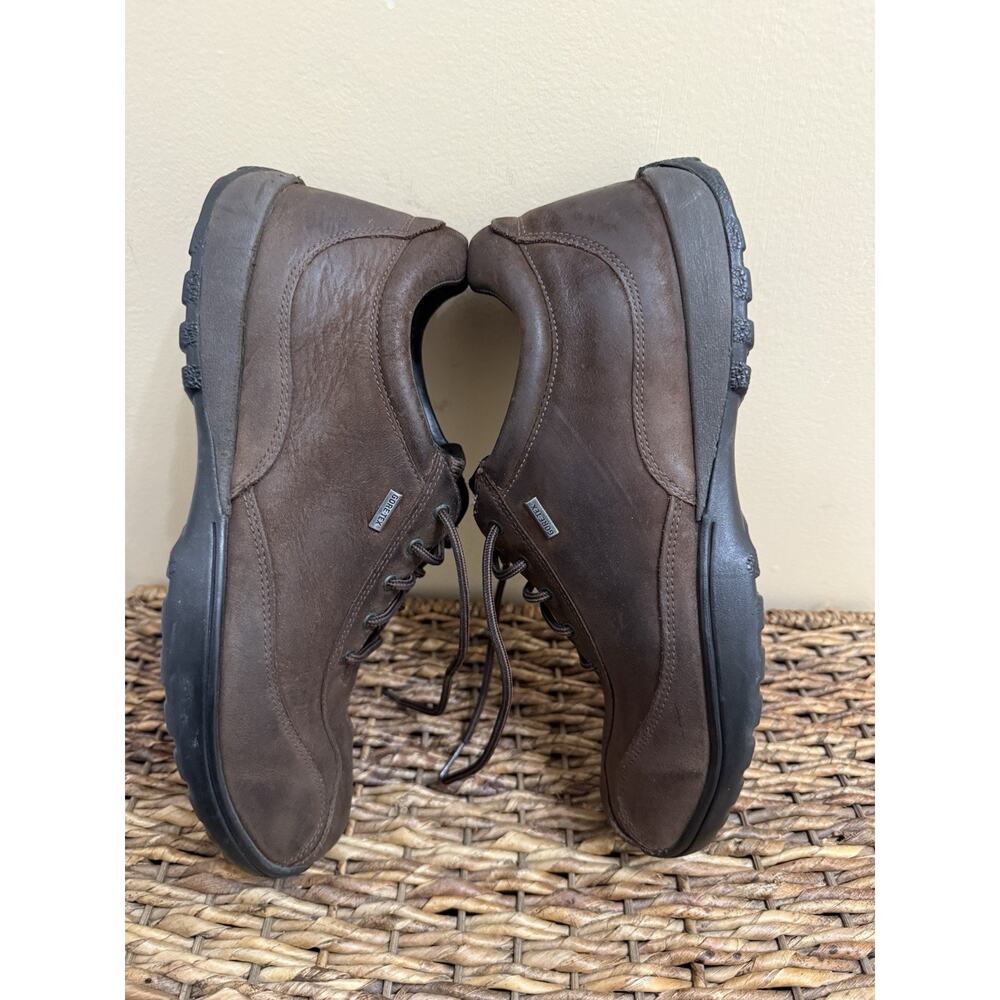 Ara Lace Up Mens Brown Leather Shoes 10.5 Preppy Workwear GoreTex Shock absorber